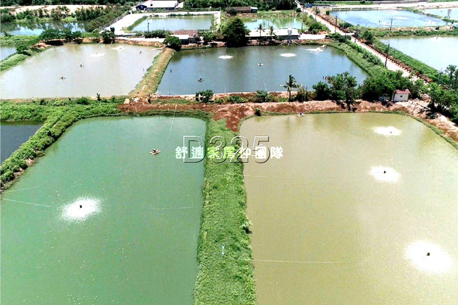 △窗雙面路魚電共生農地